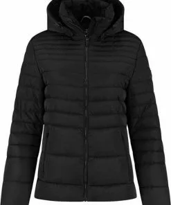 Promo β Kjelvik - Florine Black - Jas Voor Vrouwen - Maat 44 βοΈ