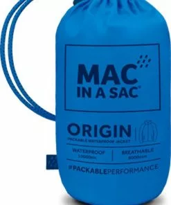 Coupon 🛒 Mac In A Sac Origin 2 Regenjas Unisex - Ocean Blue - Maat L 🛒 -Kamperen-outdoor Verkoopwinkel 550x744