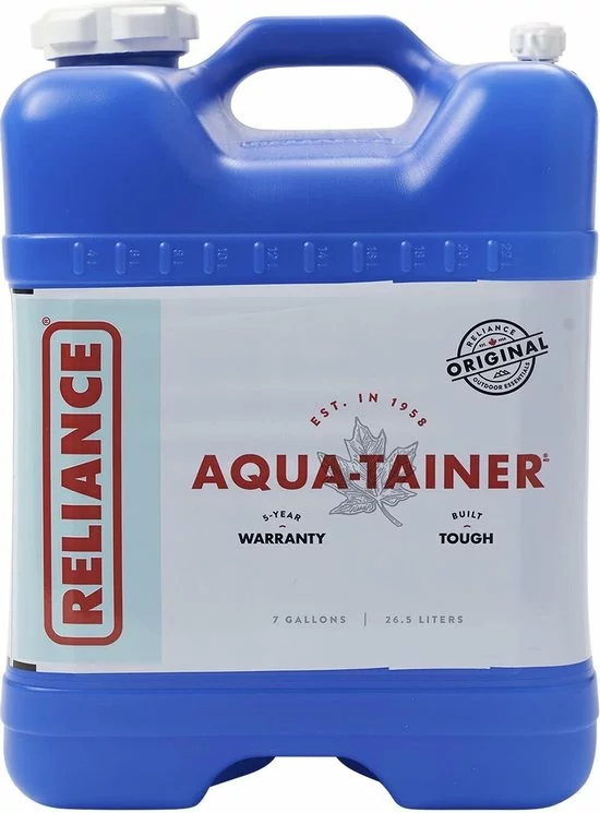 Gloednieuw π Reliance Jerrycan 'Aqua Tainer' Uitvoering 26 Liter π 2 Gloednieuw π Reliance Jerrycan 'Aqua Tainer' Uitvoering 26 Liter π - Afbeelding 2