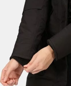 Groothandel 😍 Regatta, 👩 Womens Yewbank II Waterdichte Dames Winterjas, Zwart, Maat 40 🛒 -Kamperen-outdoor Verkoopwinkel 550x746 3