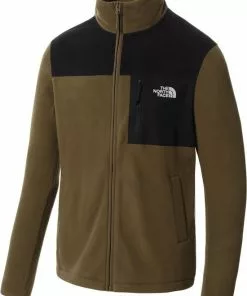 Promo 🌟 The North Face Homesafe Fleece Fullzip Men - Military Olive-tnf Black - Outdoor Kleding - Fleeces En Truien - Fleece 🧨