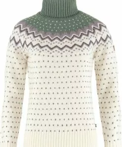 Beste Pirce 😍 Fjallraven Övik Knit Roller Neck W Dames Outdoortrui - Maat S 🤩