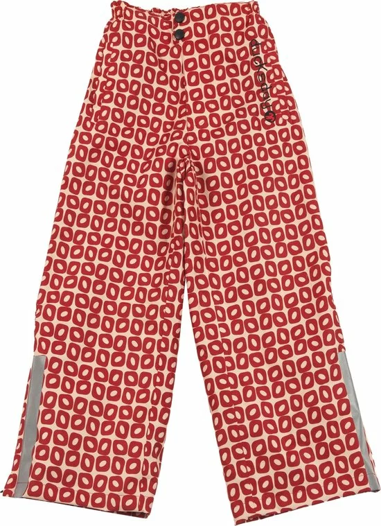 Beste deal π Ducksday - Regenbroek Voor Kinderen - Unisex - Funky Red - 92/98 π 1 Beste deal π Ducksday - Regenbroek Voor Kinderen - Unisex - Funky Red - 92/98 π