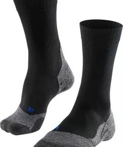 Beste deal 🧨 FALKE TK2 Explore Cool Wandelsokken Mid-rise Zacht Thermisch Anti-blaar Antizweet Zonder Motief Met Elastische Boord Verkoelend Duurzaam Ademend Sneldrogend Zwart Dames Sportsokken - Maat 41-42 ⌛ -Kamperen-outdoor Verkoopwinkel 550x761 4