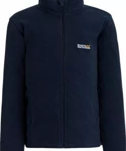 Gloednieuw 🤩 Regatta King II Outdoorvest - Kinderen - Blauw - Maat 140 ⌛