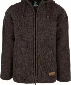 Beste deal 👍 SHAKALOHA LIFE IS FOR LIVING Gebreid Wollen Vest Heren/Uni Met Voering - M Maverick ZH LBrown XL 😍