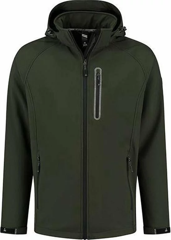 Goedkoop π Kjelvik Kevan Groen Softshell Jas - Maat 4XL π 2 Goedkoop π Kjelvik Kevan Groen Softshell Jas - Maat 4XL π - Afbeelding 2
