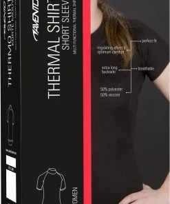 Top 10 😀 Avento Thermoshirt Korte Mouw - Vrouwen - Zwart - Maat 44 🔥 -Kamperen-outdoor Verkoopwinkel 550x791 1