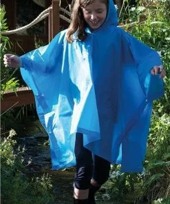 Nieuw 🔔 SPLASHMAC Regencape Poncho Voor Kinderen Kleur Saphir Blauw / In 8 Verschillende Kleuren ❤️ -Kamperen-outdoor Verkoopwinkel 550x793 8