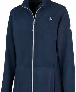 Korting 😀 BJØRNSON Jenna Fleece Vest 4 Seizoenen Dames - Rits - Maat 50 - Donkerblauw ❤️ -Kamperen-outdoor Verkoopwinkel 550x799 9