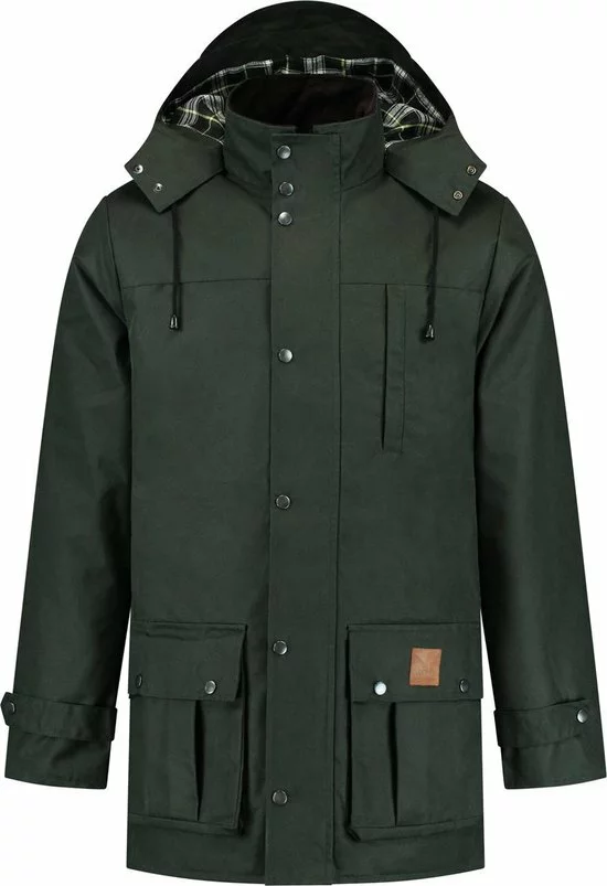 Promo π₯ MGO Leisure Wear MGO Leisure William Wax Parka Outdoorjas Heren - Maat M π 1 Promo π₯ MGO Leisure Wear MGO Leisure William Wax Parka Outdoorjas Heren - Maat M π