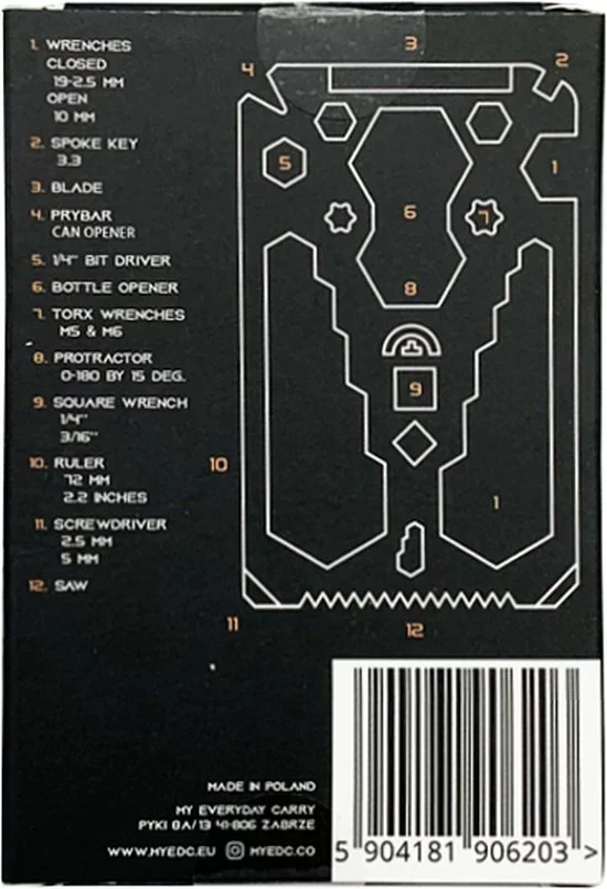 Groothandel ⌛ MyEDC - Wallet Card 34 In 1 - Multitool Gadget Met 34 Functies - Credit Card Formaat Multi Tool - Survival Gadget ❤️ 5 Groothandel ⌛ MyEDC - Wallet Card 34 In 1 - Multitool Gadget Met 34 Functies - Credit Card Formaat Multi Tool - Survival Gadget ❤️ - Afbeelding 5