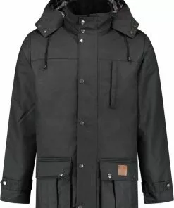 Coupon 🔥 MGO Leisure Wear MGO Leisure William Wax Parka Outdoorjas Heren - Maat XL ❤️