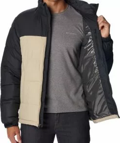 Hete verkoop 😀 Columbia Pike Lake - Jassen Heren Winter - Outdoorjas - Ancient Fossil, Zwart - Maat L 👍 -Kamperen-outdoor Verkoopwinkel 550x811 7