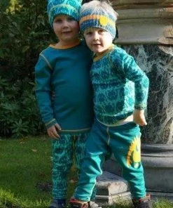 Flash-uitverkoop 🛒 Vossatassar Monster 👚 Shirt Merino Wol - Groen 💯 -Kamperen-outdoor Verkoopwinkel 550x817