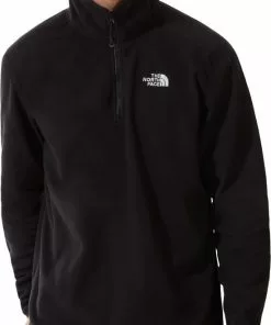 Nieuw π The North Face 100 Glacier 1/4 Zip Outdoorvest Heren - Maat L π