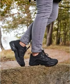 Begroting 🧨 Mountain Peak Dames Wandelschoenen Categorie A - Zwart - Maat 38 - Uitneembare Zool 🛒 -Kamperen-outdoor Verkoopwinkel 550x820 6