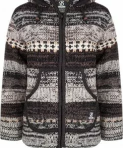 Flash-uitverkoop 🤩 SHAKALOHA LIFE IS FOR LIVING Gebreid Wollen Vest Dames Met Voering - W Shaker ZH Natural L 🎁