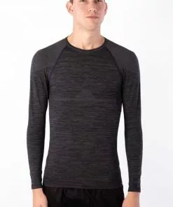 Beste Pirce 🎁 Avento Thermoshirt Superior - Mannen - Zwart/Donkerblauw - Maat S ✔️ -Kamperen-outdoor Verkoopwinkel 550x823 1