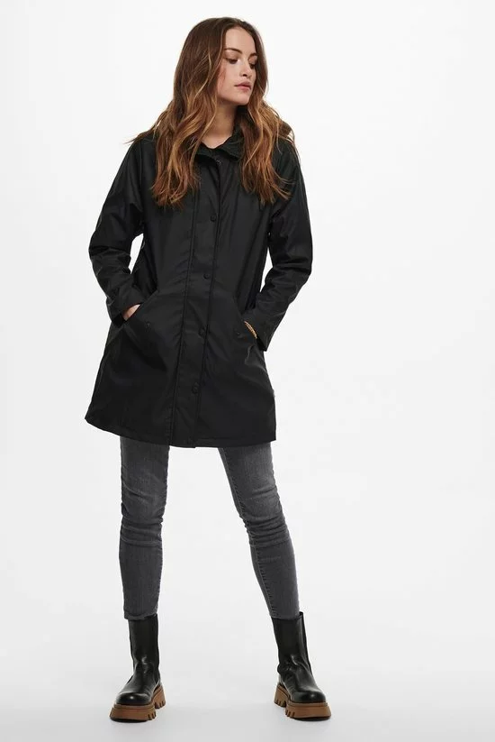 Gloednieuw π ONLY ONLSALLY RAINCOAT CC OTW Dames Jas - Maat XS π 4 Gloednieuw π ONLY ONLSALLY RAINCOAT CC OTW Dames Jas - Maat XS π - Afbeelding 4