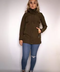 Beste deal 👏 Luhta Iloniemi Softshell Winter Jas Dames Groen 👍