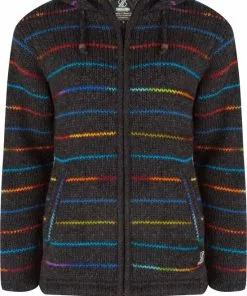 Begroting ❤️ SHAKALOHA LIFE IS FOR LIVING Gebreid Wollen Vest Dames Met Voering - W Spectre AntraMulti L 😀