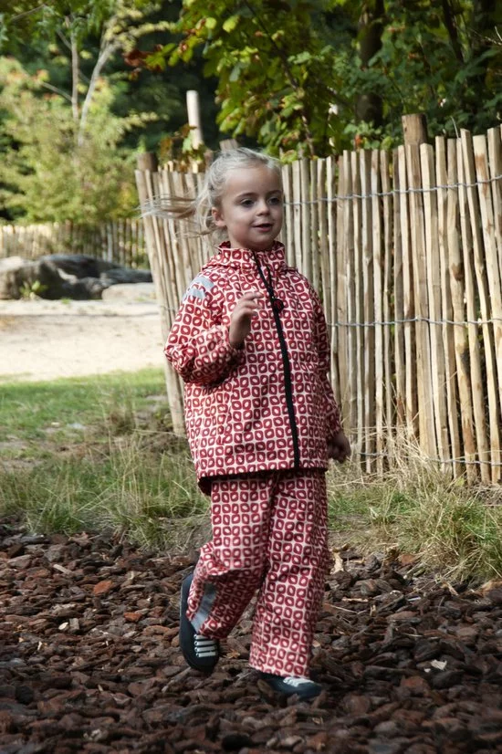 Beste deal π Ducksday - Regenbroek Voor Kinderen - Unisex - Funky Red - 92/98 π 4 Beste deal π Ducksday - Regenbroek Voor Kinderen - Unisex - Funky Red - 92/98 π - Afbeelding 4