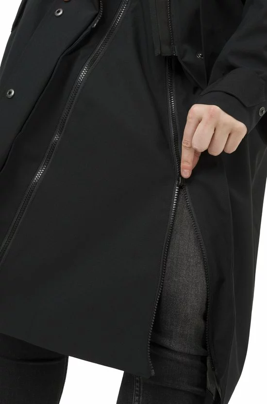 Coupon π AGU Trench π§₯ Coat Long Regenjas Urban Outdoor Dames - Zwart - S π 17 Coupon π AGU Trench π§₯ Coat Long Regenjas Urban Outdoor Dames - Zwart - S π - Afbeelding 17