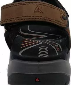 Kopen 👏 Ecco 🩴 Sandalen - Maat 44 - Mannen - Donker Bruin - Zwart ✨ -Kamperen-outdoor Verkoopwinkel 550x833 4