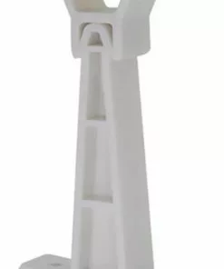 Promo 🤩 Merkloos Caravan Deurvanger Wit - Kunststof Deurvanger Stacaravan - Deurklem Boot 😉